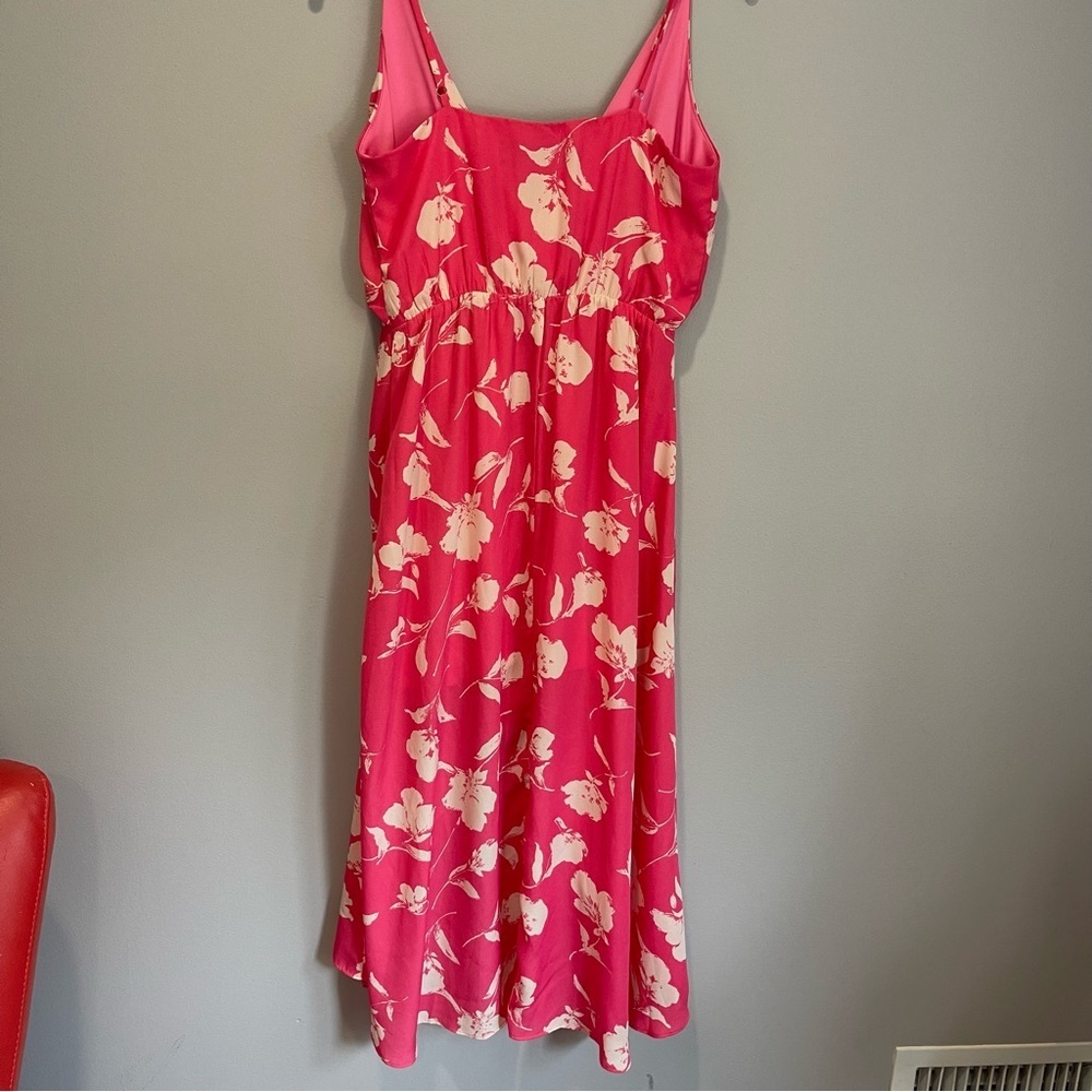 Blue Rain Pink and White Floral Dress - Picture 4 of 5